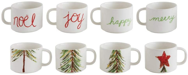 🎄🎄🎄New Christmas Stackable Mugs $14.99 @homegoods All subscribers have  access to exact store locations. Everything is saved in…