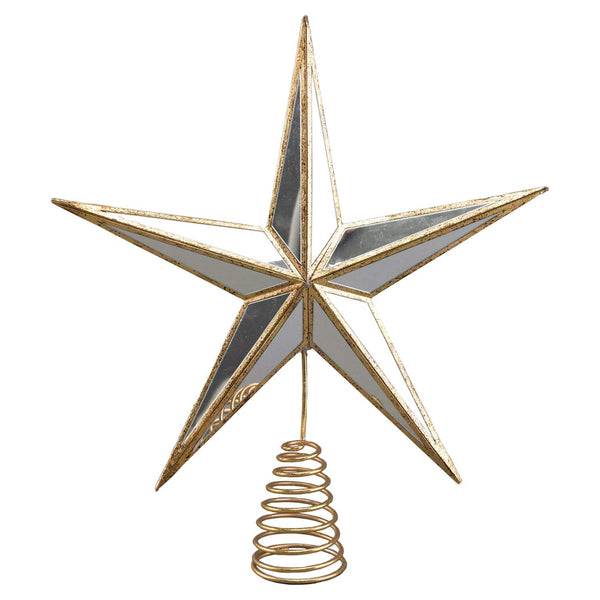 Mirrored Star Tree Topper