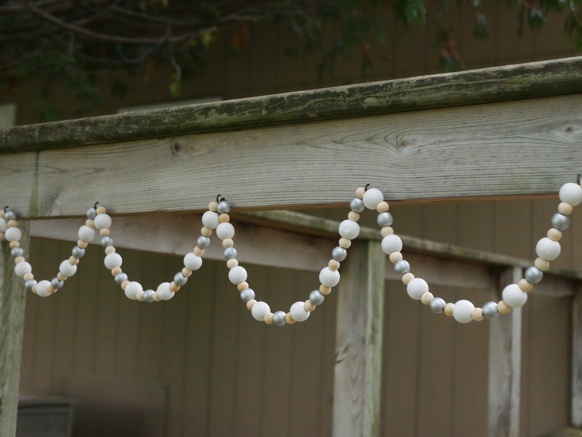 wooden bead garland Archives - One Delightful Life